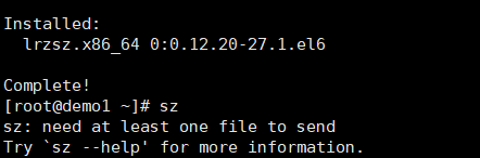 Linux文件上传下载sz 和 rz 命令 