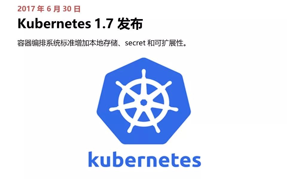 Kubernetes 极简史 