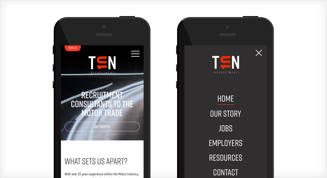 响应式汉堡导航