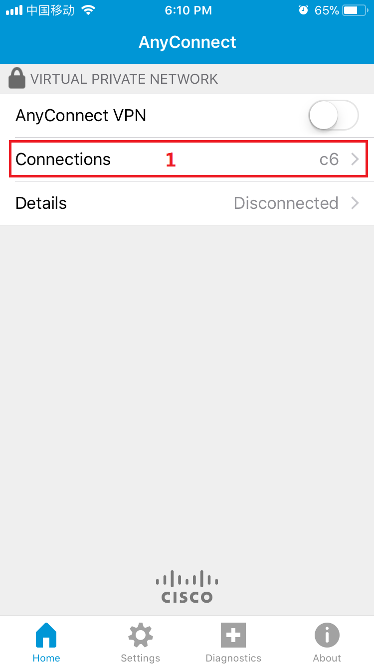 AnyConnect使用说明(手机版) 