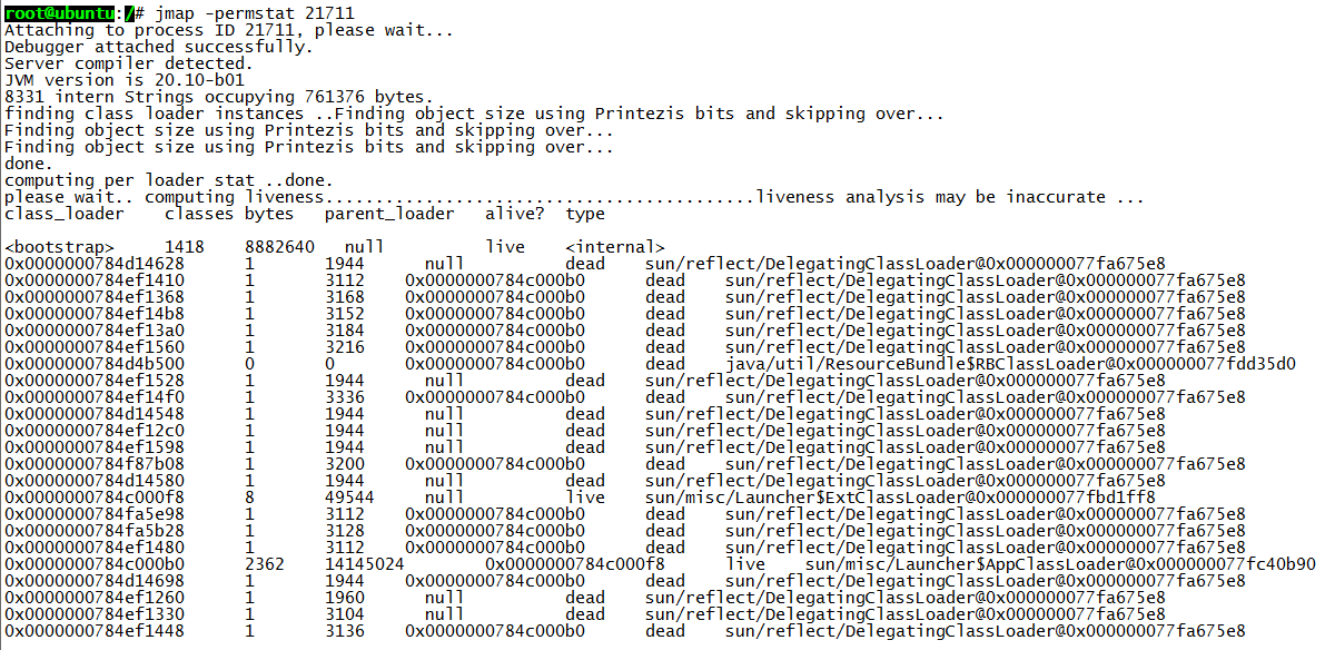 JVM性能调优监控工具jps、jstack、jmap、jhat、jstat使用详解
