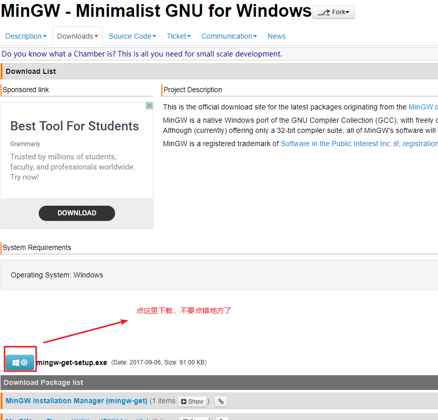 MinGW x64 for Windows安装 