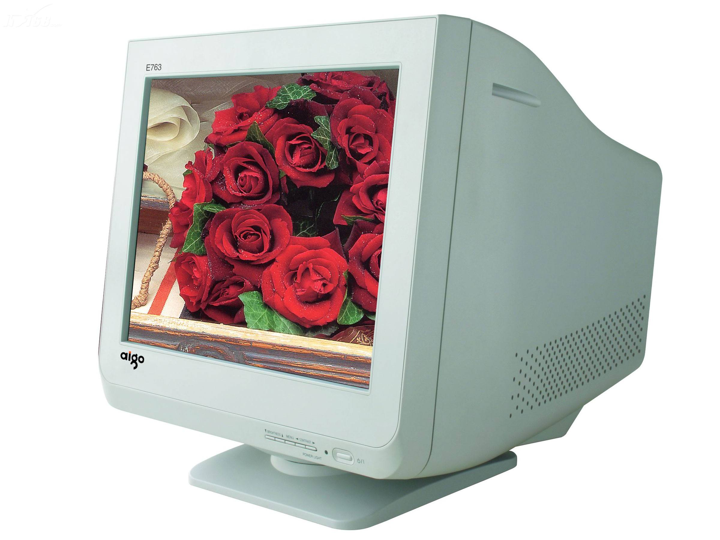 一个crt能显示不同颜色的图形,那么彩色crt显示器的彩色又是如何生产