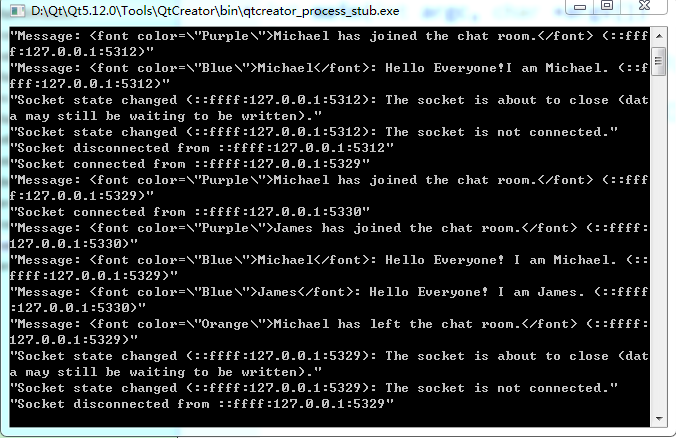 Qt NetWork即时通讯网络聊天室（基于TCP） 