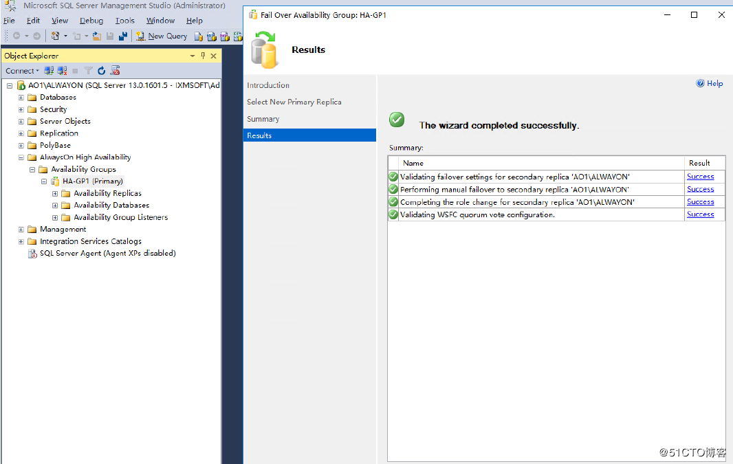 Failover + ALwaysOn