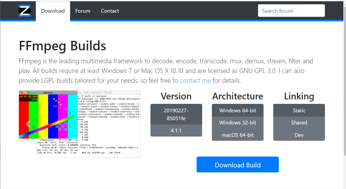 windows 安装 FFmpeg - OSCHINA - 中文开源技术交流社区