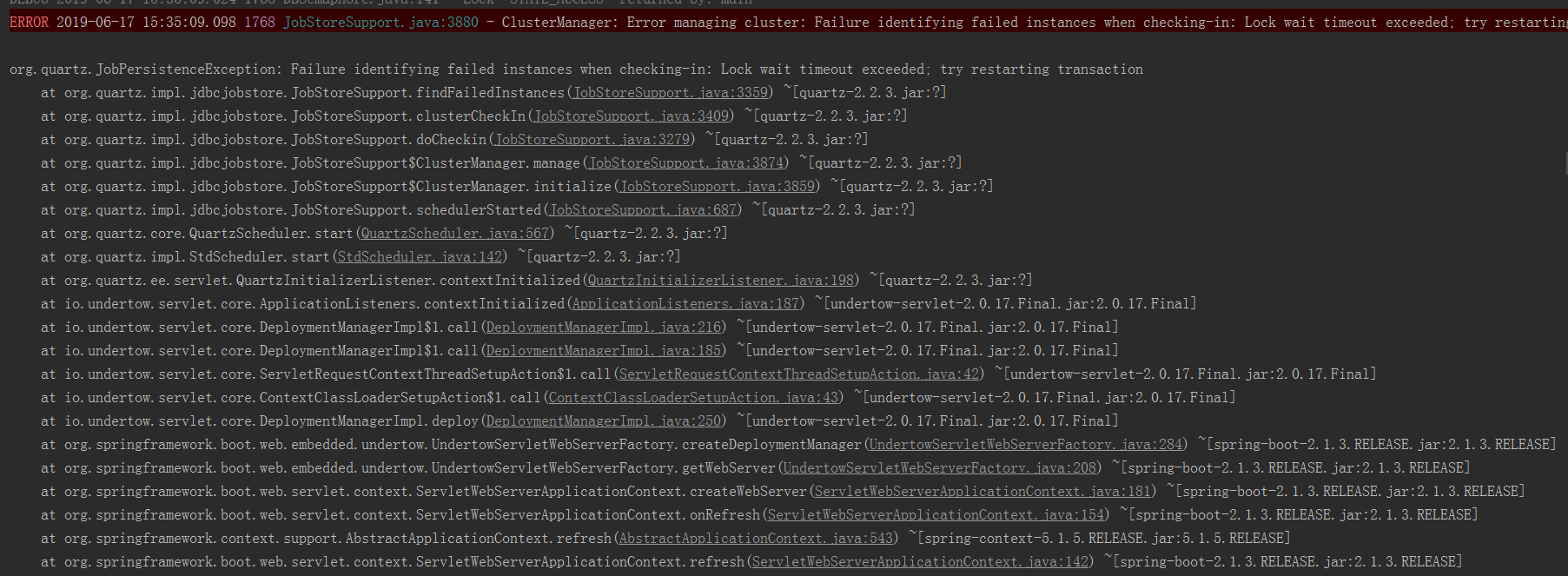 spring boot quartz获取锁问题-CSDN社区