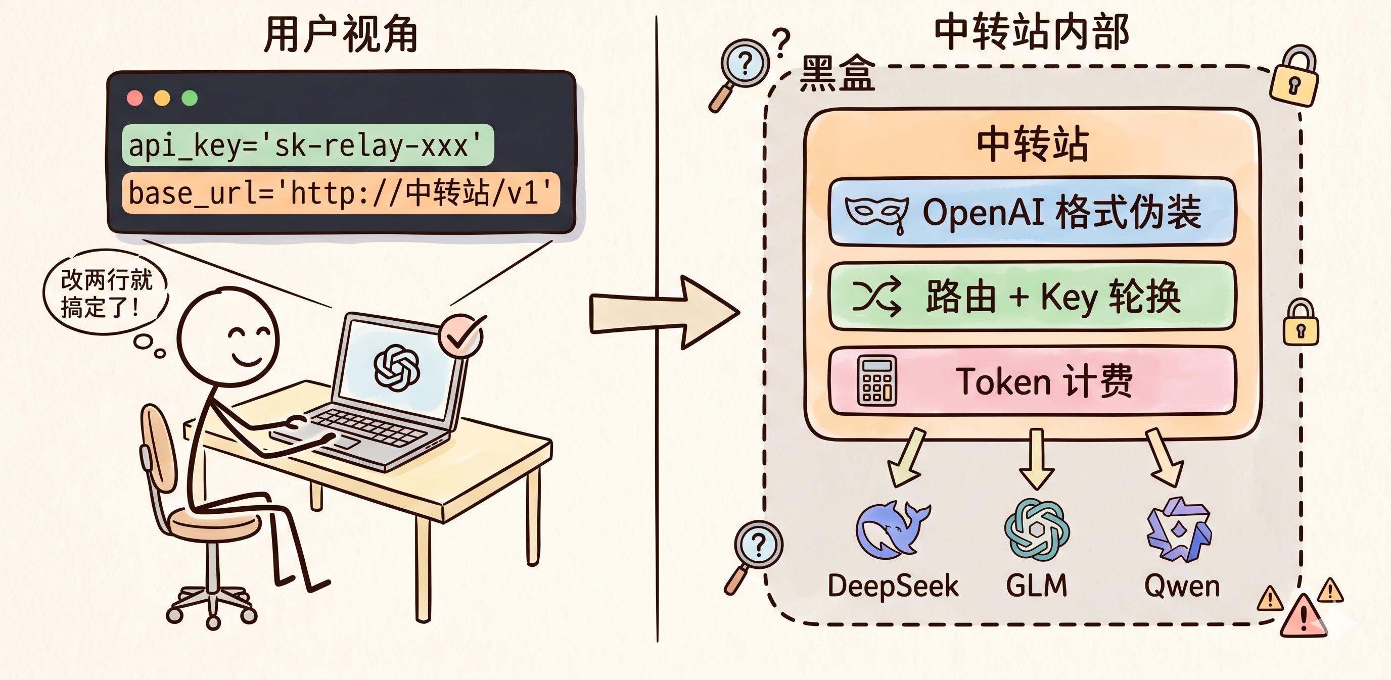 有人靠 API 中转站赚了上亿？我花 2 块钱做了一个。。 - OSCHINA - 中文开源技术交流社区