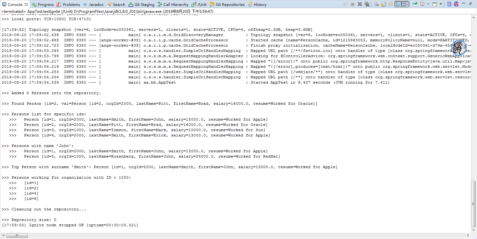 spring boot + ignite OSCHINA 中文开源技术交流社区