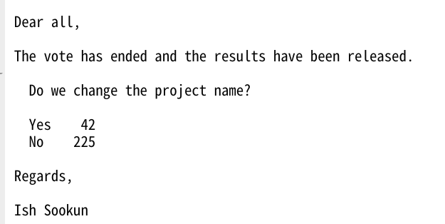 openSUSE 投票结果：不改名了
