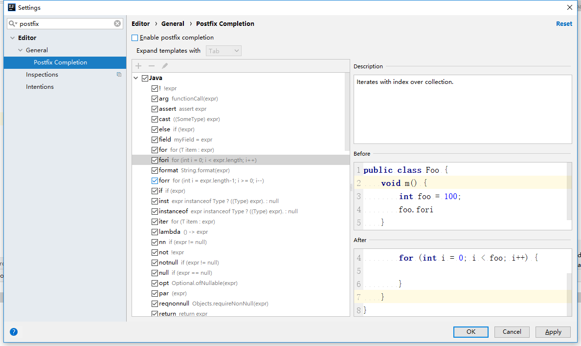 Intellij Idea快捷鍵 