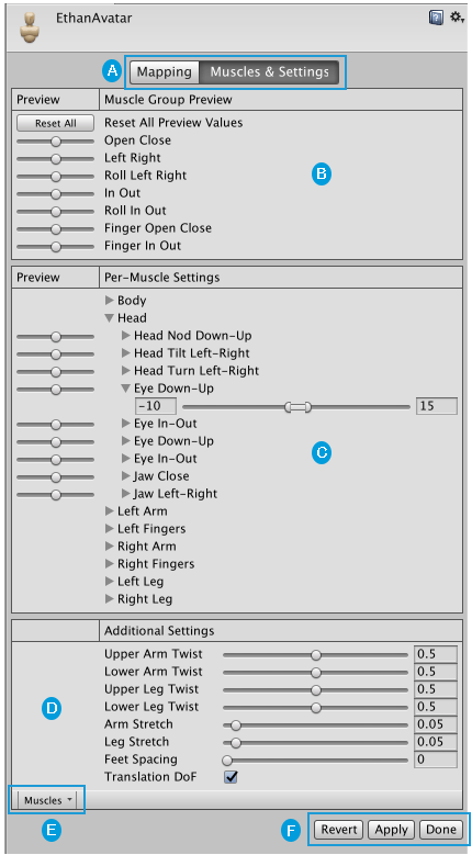 Unity Glossary 