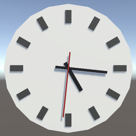 Unity基础教程系列(新)（一）——游戏对象和脚本（Creating+a+Clock） 