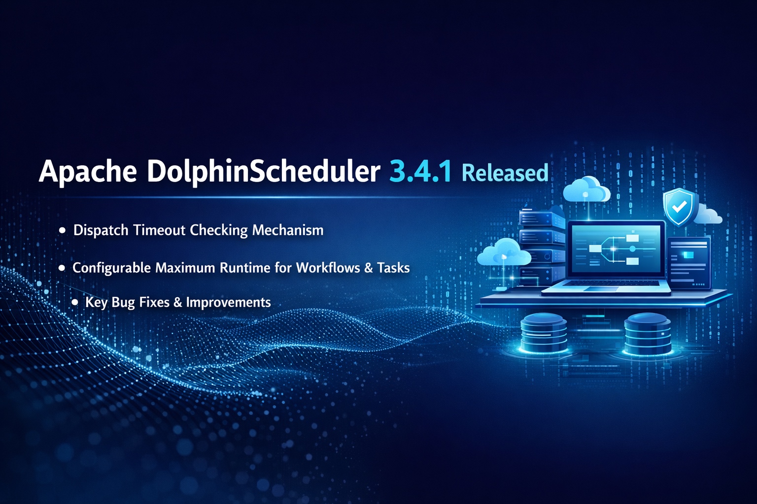 Apache DolphinScheduler 3.4.1 发布，新增任务分发超时检测 - OSCHINA - 中文开源技术交流社区