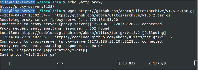 Ubuntu Linux下通过代理(proxy)使用git上github.com 