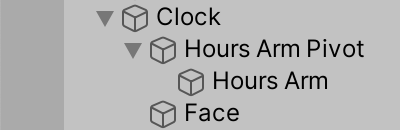 Unity基础教程系列(新)（一）——游戏对象和脚本（Creating+a+Clock） 