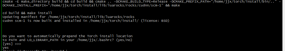 ubuntu16.04+GTX2080Ti+torch7安装记录 