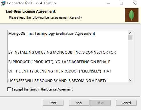 Mongo Connector for BI 