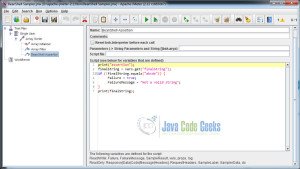 JMeter的-BeanShell的断言
