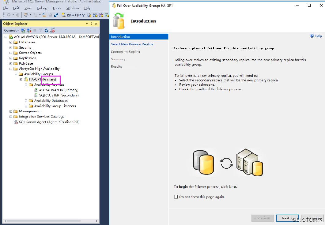 Failover + ALwaysOn