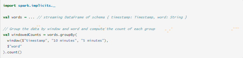 Structured Streaming Programming Guide结构化流编程指南 