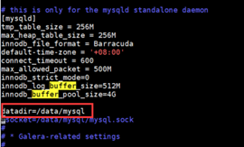 mysql10.3修改默认存储路径 