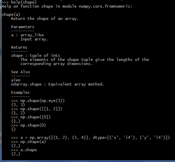 Python NumPy学习总结 