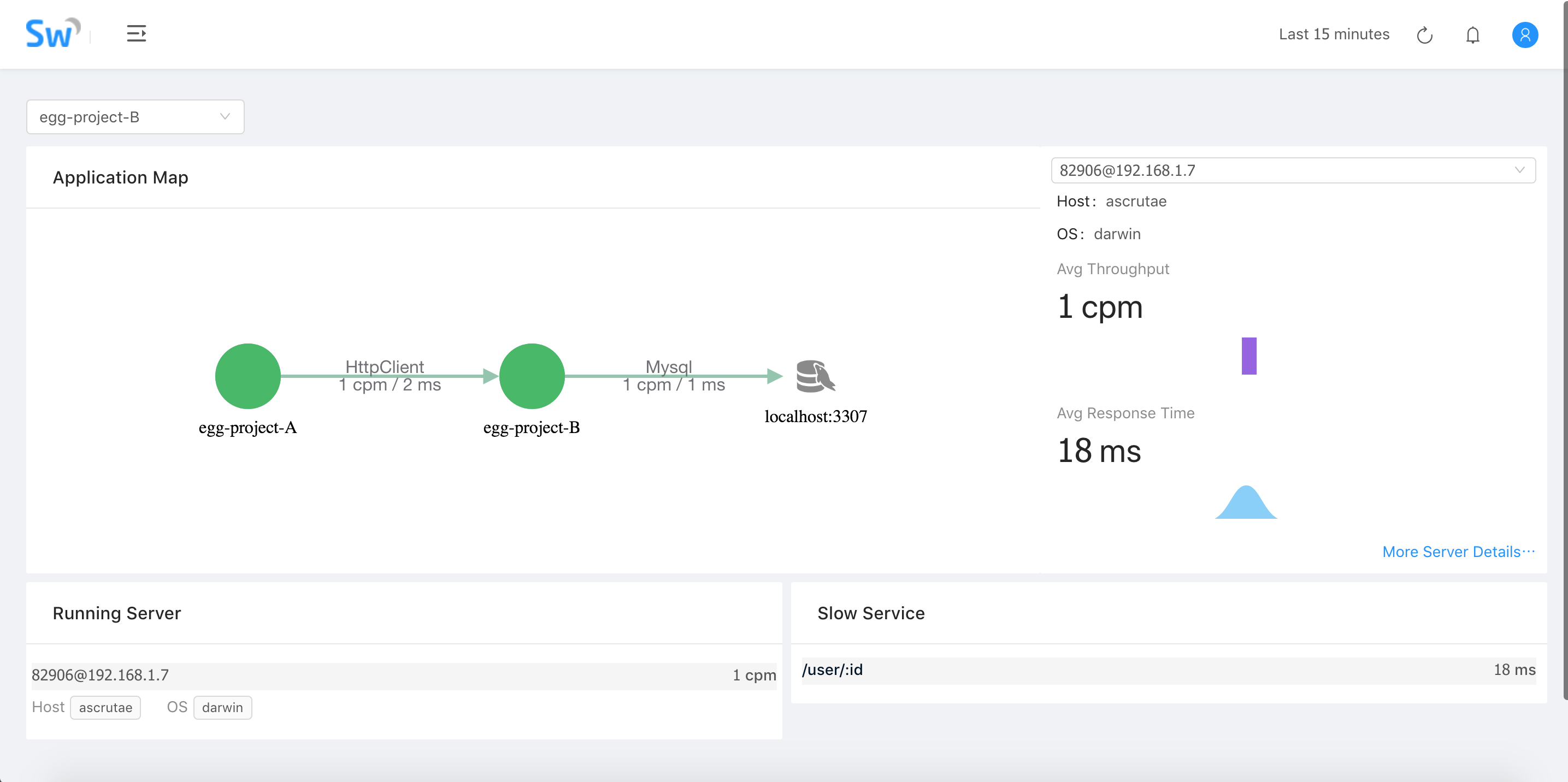 Skywalking Node.js 现支持 Egg 框架调用链追踪