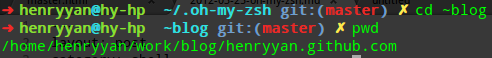zsh的自动完成辅助工具:oh-my-zsh