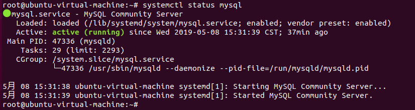 Ubuntu18.04下安装MySQL 