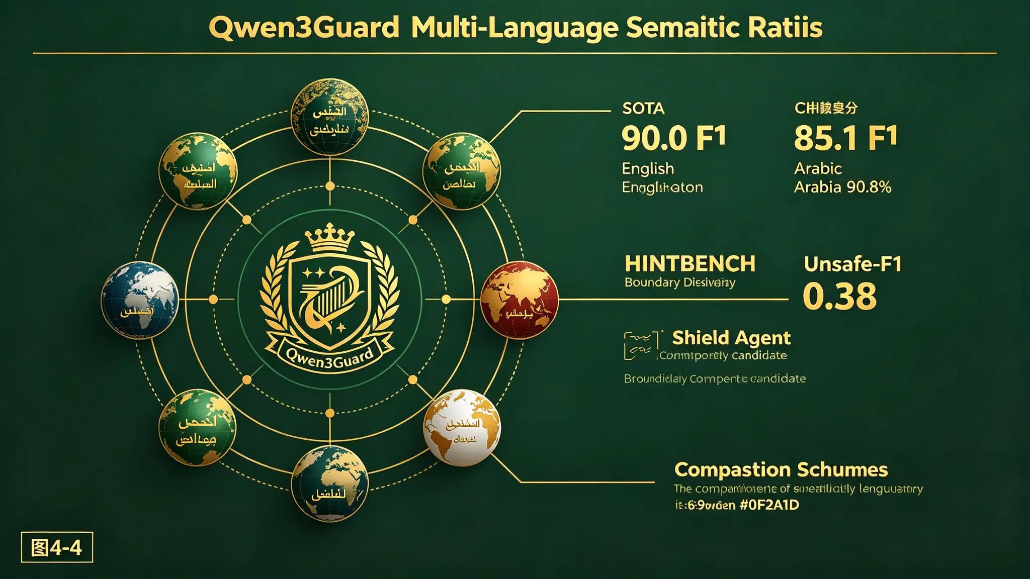 图4-4 Qwen3Guard多语言语义风控图