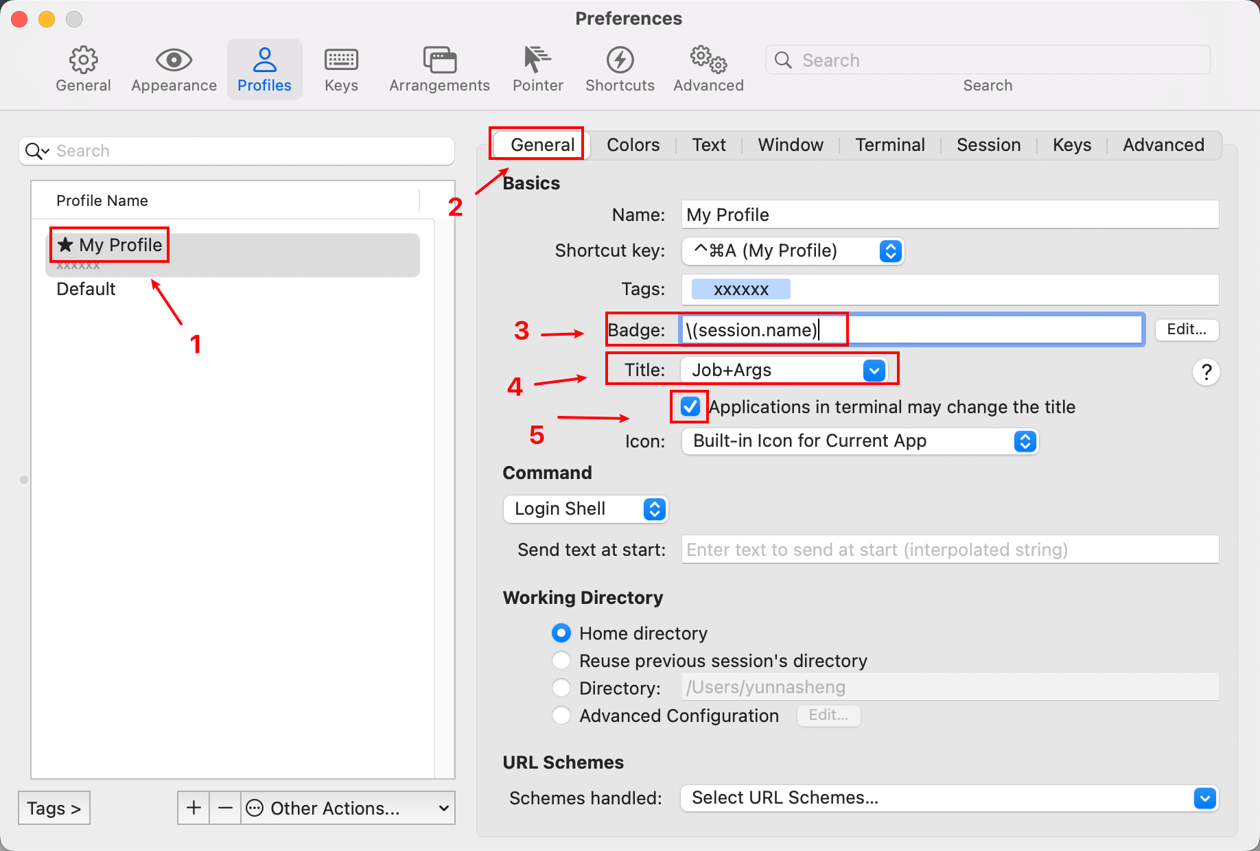 iterm2显示host主机名，配置徽章 CaffeBabee OSCHINA 中文开源技术交流社区