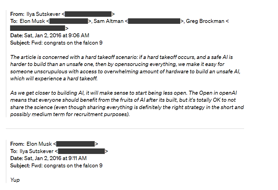 OpenAI 回应被起诉：马斯克曾意图获得公司“绝对控制权”