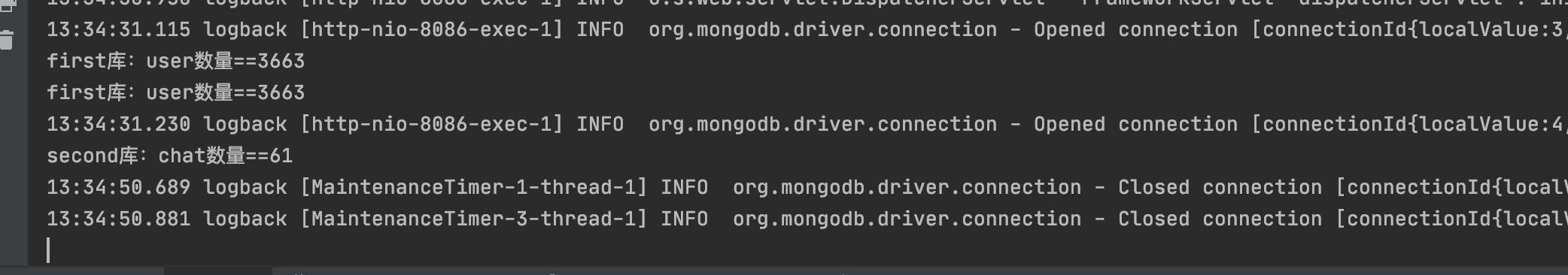 Springboot2.0.X + mongodb多数据源（账号密码）（77） 
