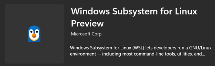 Windows SubSystem for Linux 0.50.2 发布，添加新 logo