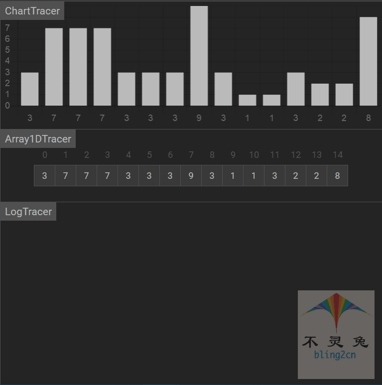 冒泡排序动画演示