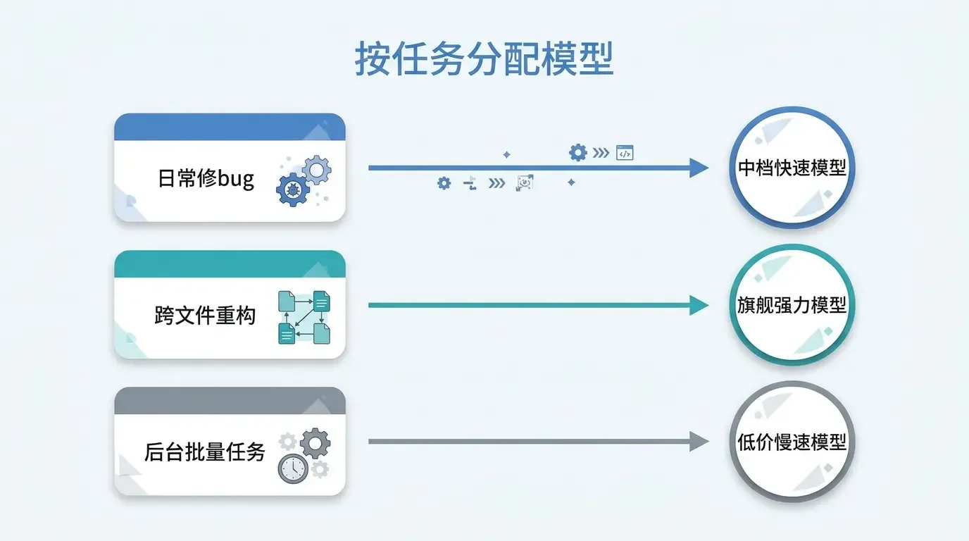 按任务类型分配模型