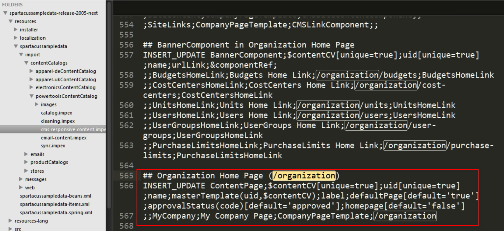 SAP Spartacus navigation ui节点的url字段的生成逻辑 