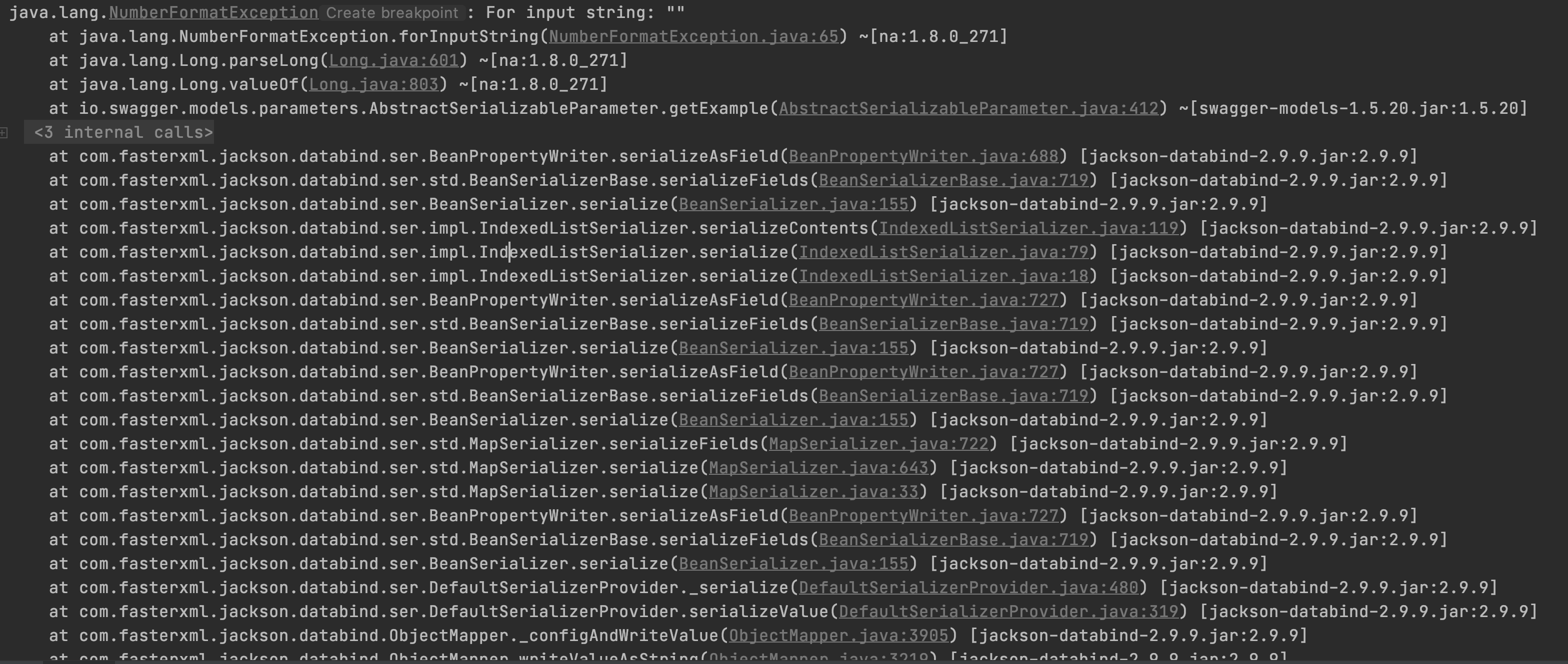 Swagger异常定位纪实，是用的不对，还是Swagger本身设计问题