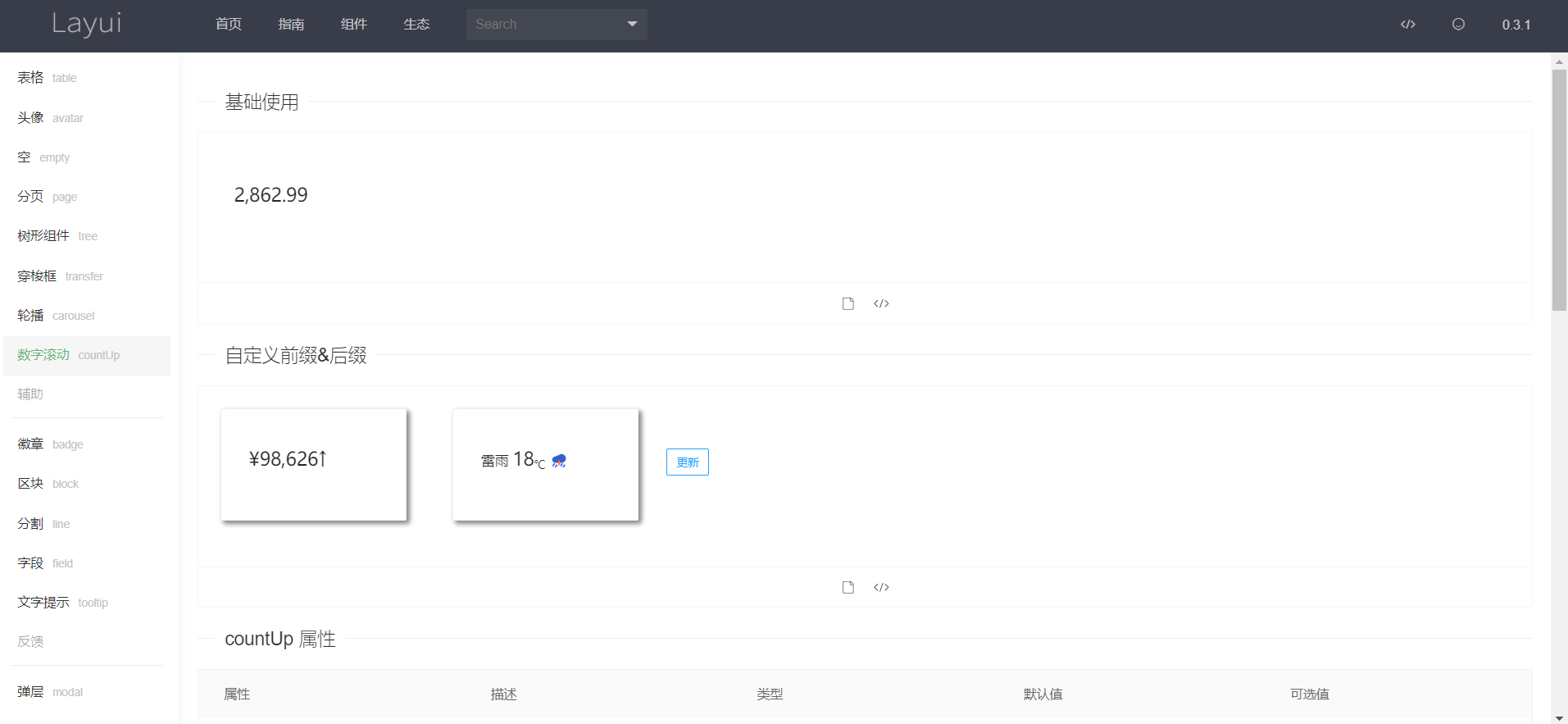 layui-vue 0.3.1 发布，基于 Vue 3.0 的桌面端组件库