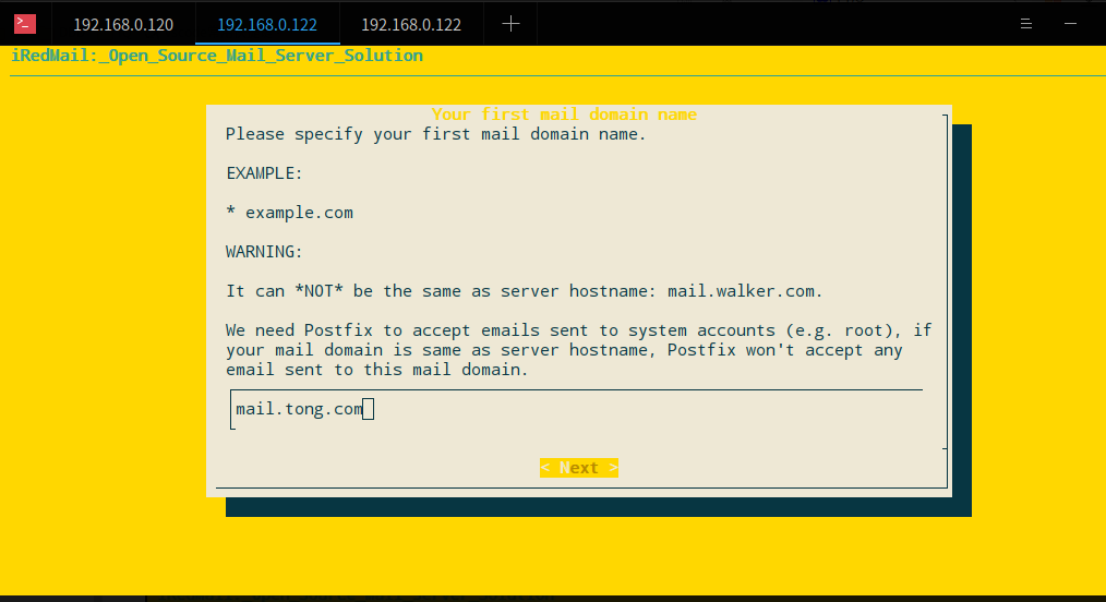 填写域名 填写域名