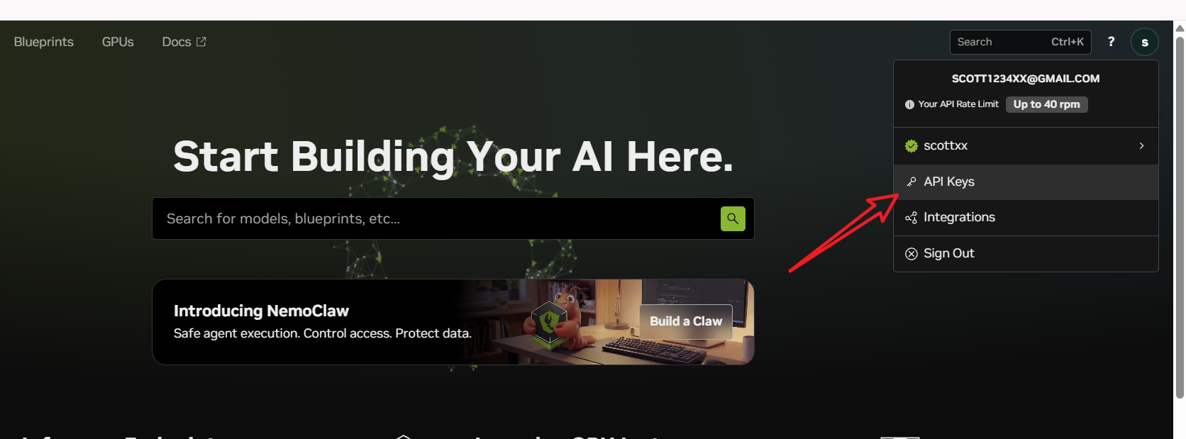 API Keys管理