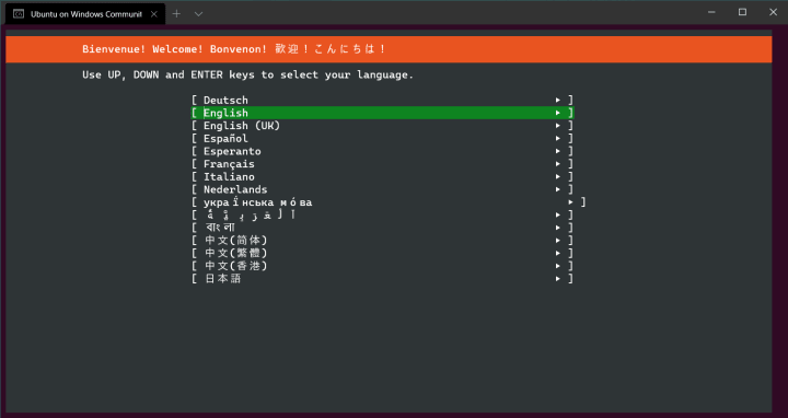 Canonical 发布专为 WSL2 设计的 Ubuntu on Windows Community Preview