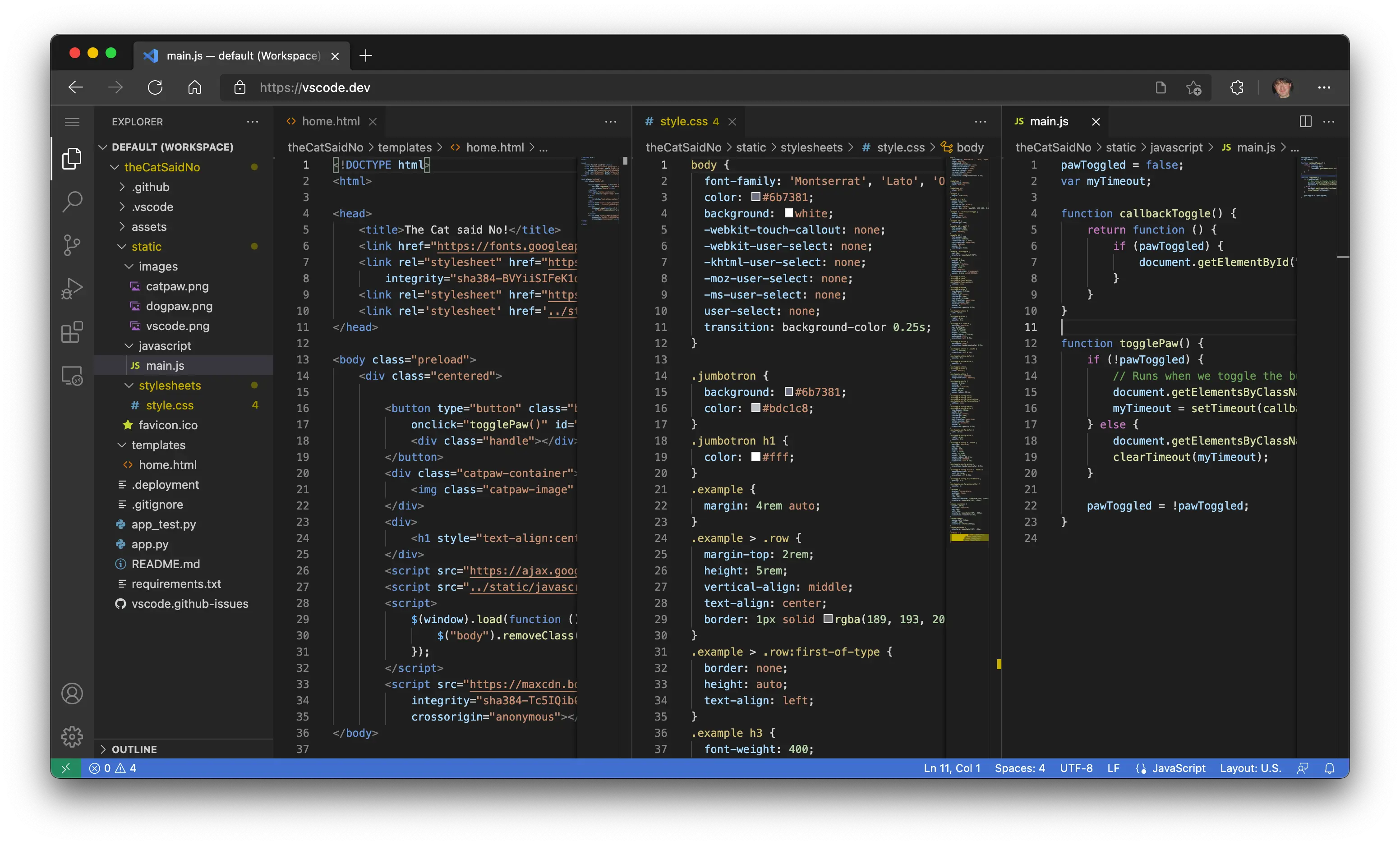 实现初心，微软推出 VS Code for the Web