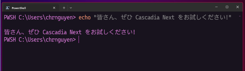 微软推出“Cascadia Next”开源字体插图