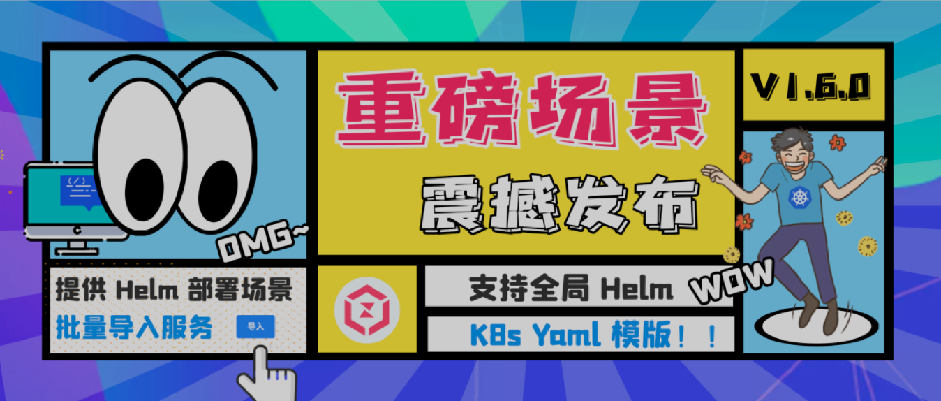 为效率而生：如何用 Zadig 1.6.0 全面支持全局 Helm & K8s YAML 模板