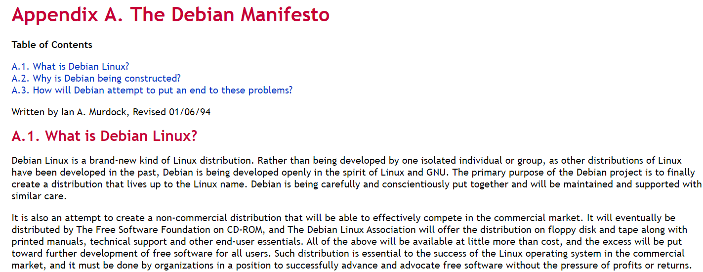Debian 创始人 Ian Murdock 去世 6 周年
