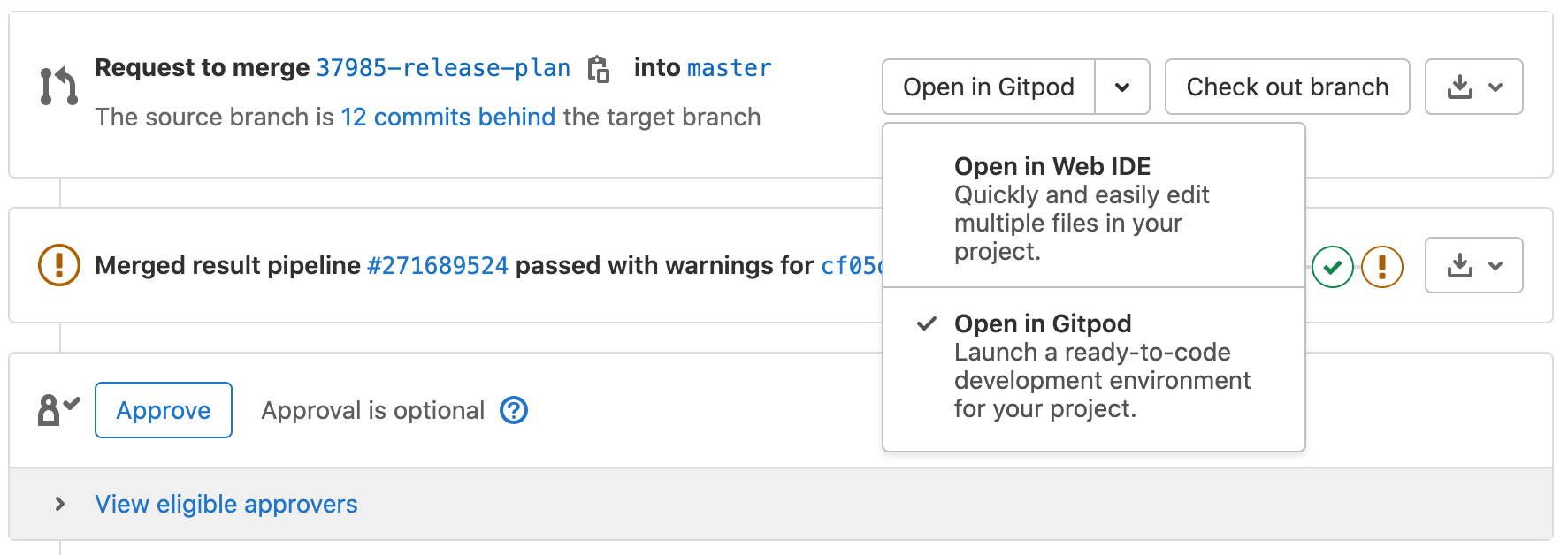 GitLab 14.2 发布，支持实时预览 Markdown、对 Gitpod 集成的扩展