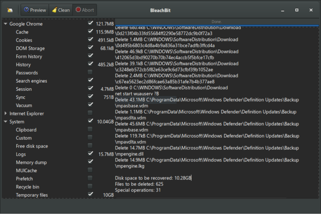系统清理工具 BleachBit 时隔两年发布 v4.6.0