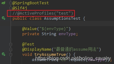 JUnit5学习之二：Assumptions类 